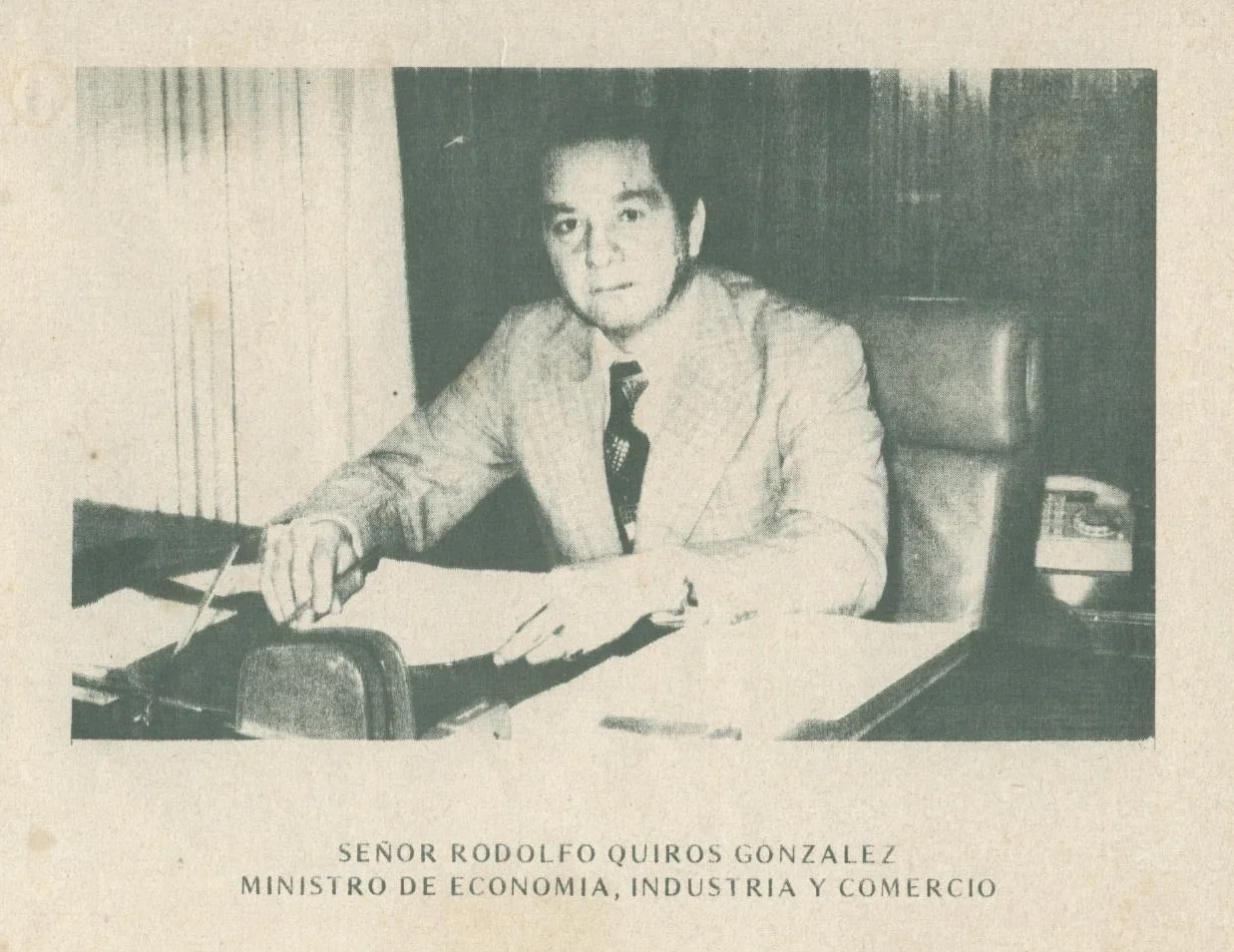 Exjerarca Rodolfo Quiros Gonzalez