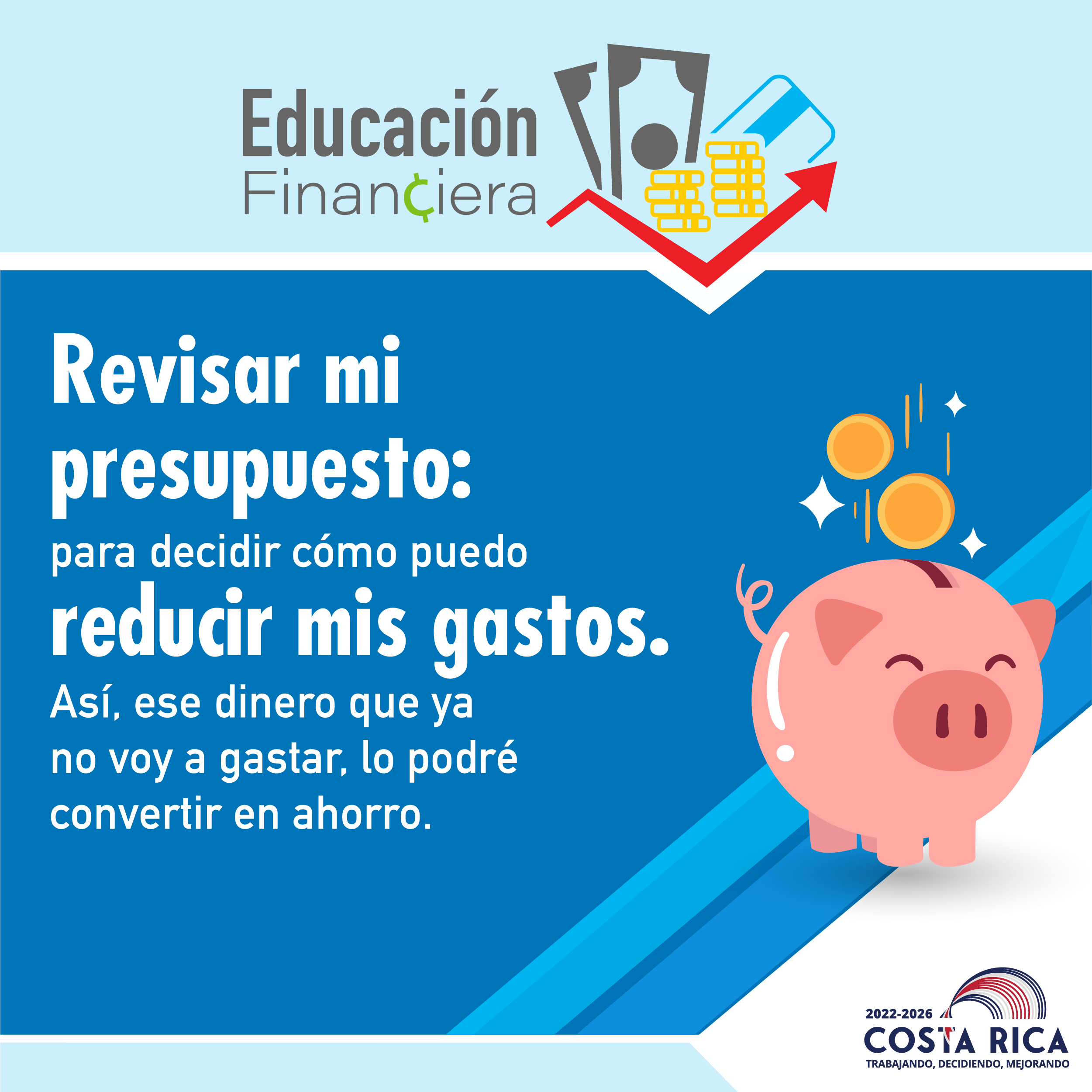 Educación financiera es revisar mi presupuesto